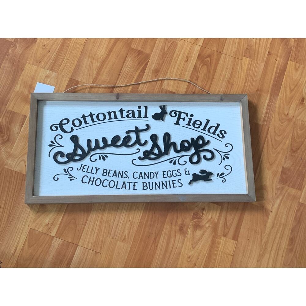 Cottontail‎ Fields wood Art